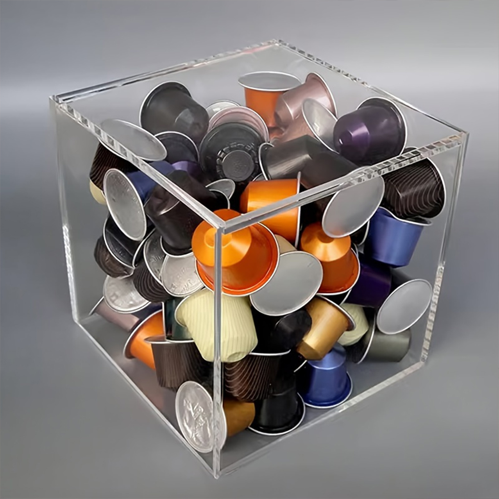 Coffee Tea Organizer - 2025 新しい収納ボックスコーヒーカプセルホルダーシロップオーガナイザーエスプレッソポッドクリーマーコンテナインスタントパケットティーバッグ
