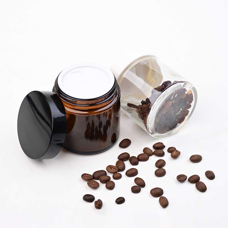 Coffee Tea And Bean - ポータブルコーヒー豆保存ガラス瓶 130 ミリリットル防塵防湿使用ドライフルーツ、茶葉、コーヒー粉の保存に使用
