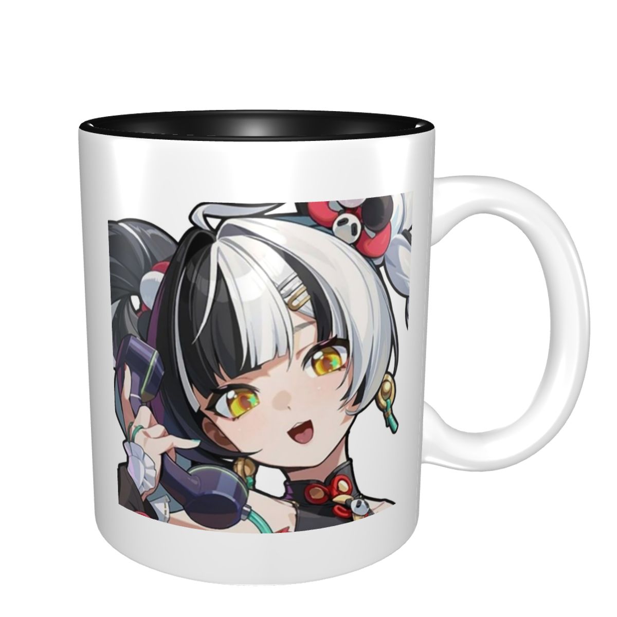 Coffee Tea Zone - Zenless Zone Zero Dialyn アンサリングコールマグ面白いセラミックコーヒーカップティーマグミルクカップドリンクウェアギフト女性男性向け