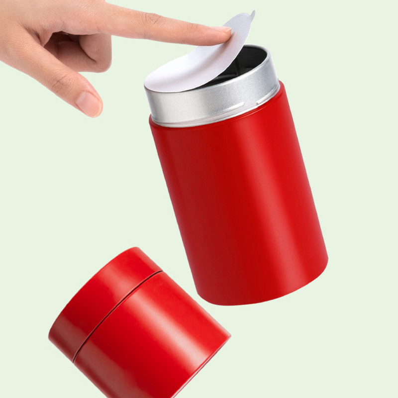 Coffee Tea Sugar - コーヒーキャディーオーガナイザー家庭用収納キッチンガジェットミニブリキ箱茶缶小型旅行用ポータブル容器瓶砂糖