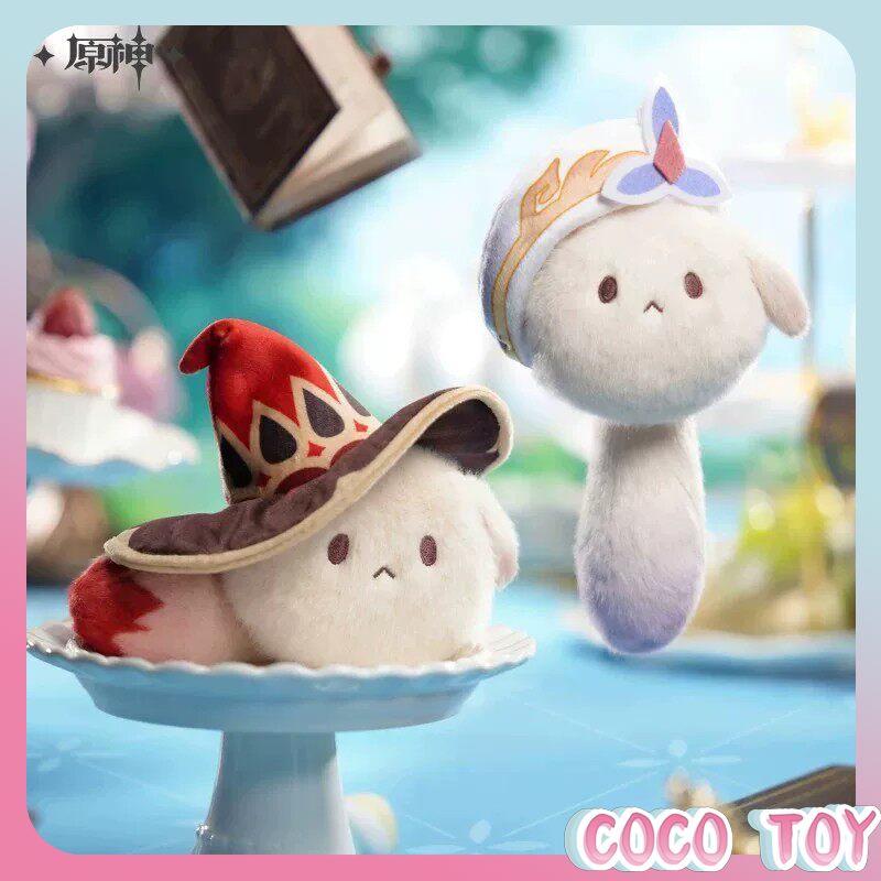 Coffee Tea Organizer - 公式正規品 miHoYo 原神インパクト ティーパーティーコンパニオン ドドコぬいぐるみキーホルダー ブラインドボックス