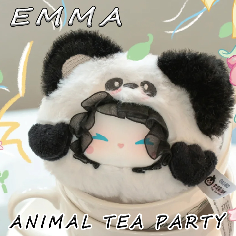 Coffee Tea Organizer - オリジナル ルーシー エマ アニマル ティーパーティー ビニール製ぬいぐるみ