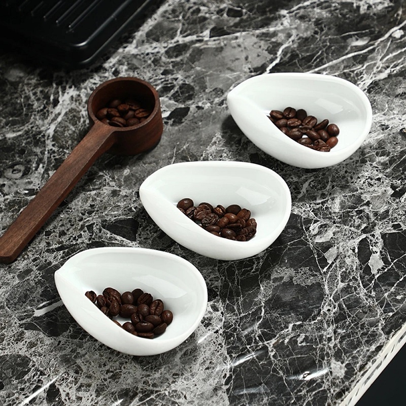 コーヒー豆用ドーストレイ、純白陶器製ティースプーン、茶こし、 - Coffee Tea And Bean のレビューと価格