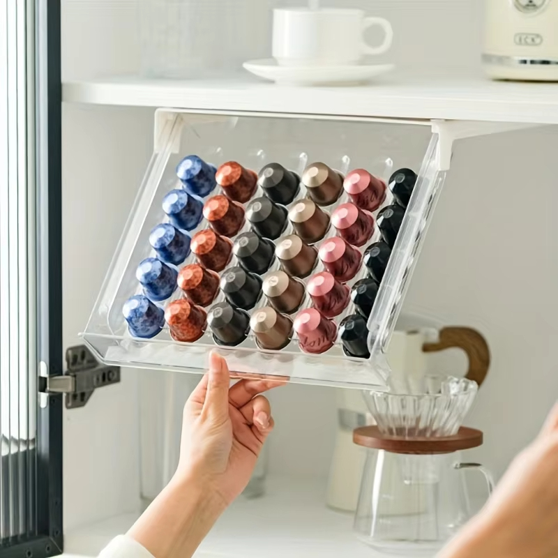 省スペースのコーヒーカプセル＆ティーバッグ収納オーガナイザー - Coffee Tea Organizer のレビューと価格