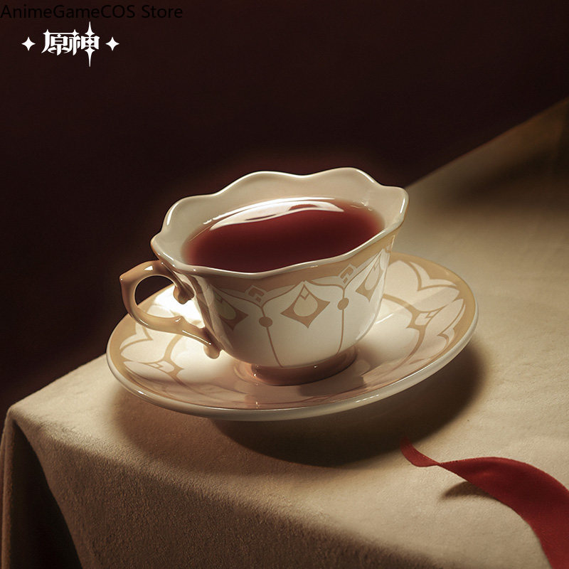 アニメ本物の公式原神インパクトサンドローンアフタヌーンティー - Coffee Tea Cup のレビューと価格