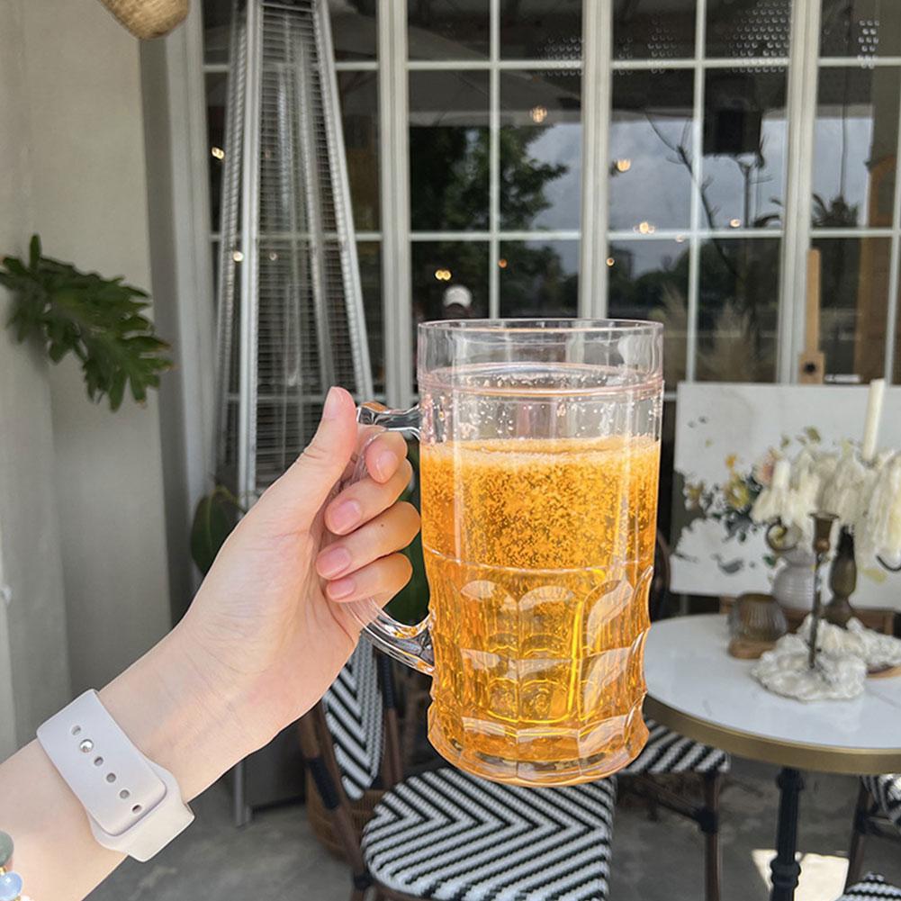二重壁構造のフェイクアイスビールマグ、ノベルティいたずらドリ - Double Wall Mug のレビューと価格