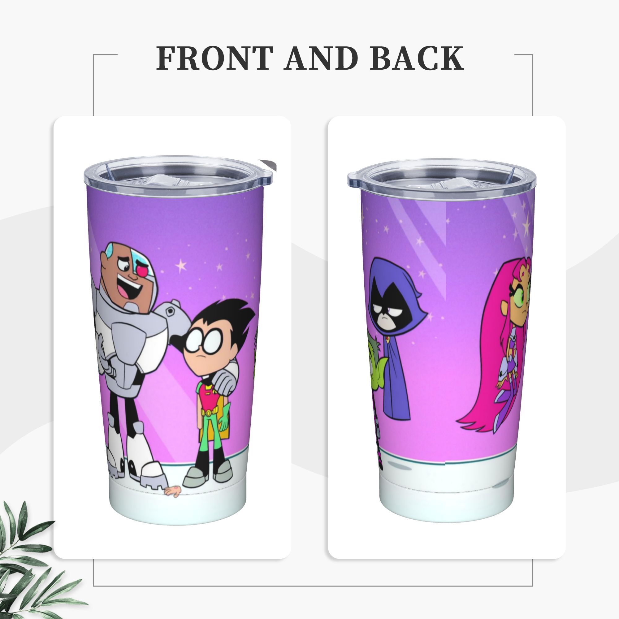 ティーン向け漫画タンブラー真空断熱アニメコーヒーカップ、蓋と - Double Wall Mug のレビューと価格