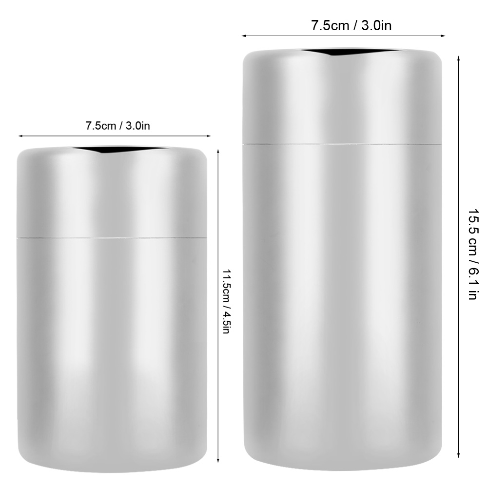 携帯用304ステンレス製密封茶葉保存容器 コーヒー豆容器 ス - Coffee Tea And Leaf のレビューと価格