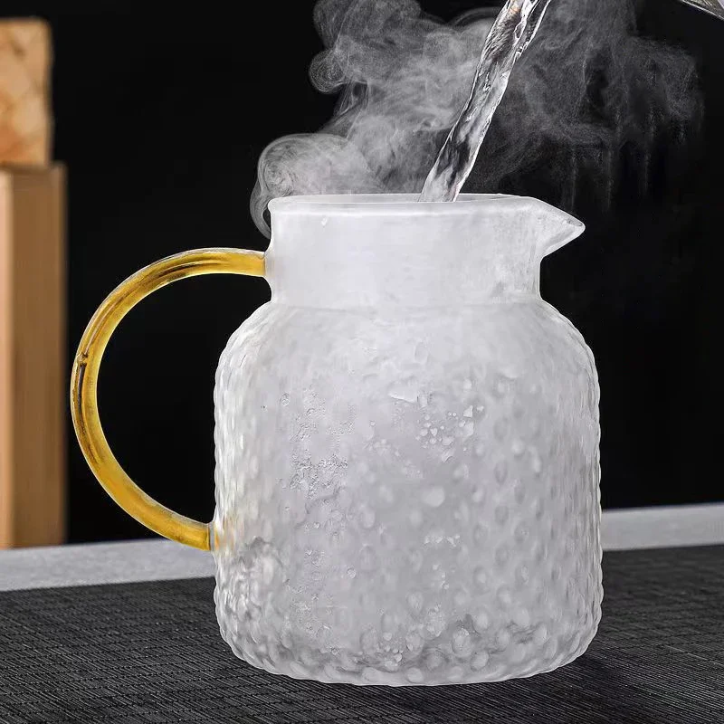 大容量耐熱ガラスティーポット、水差し、ティーポット、コーヒー - Coffee Tea Exchange のレビューと価格