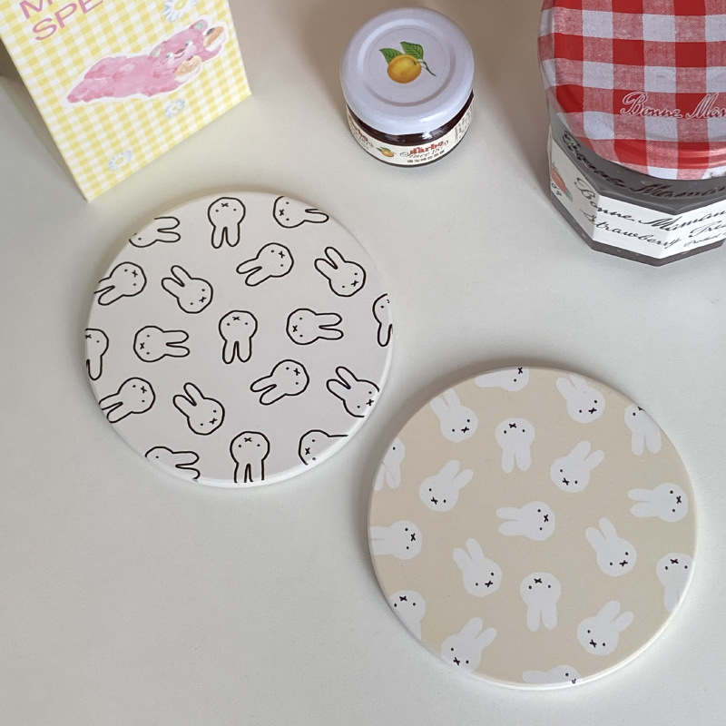 ホットキュートミッフィーシリーズコーヒーカップコースター漫画 - Coffee Tea Cup のレビューと価格