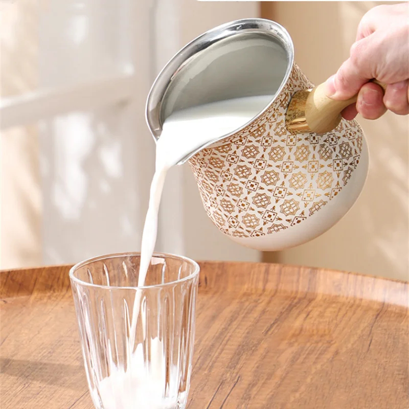 ステンレス鋼の蓋付きコーヒーポット チョコレートバターミルク - Coffee Tea Home のレビューと価格