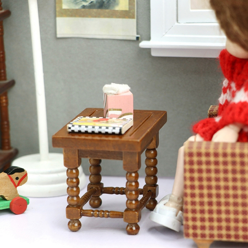 1:12 ドールハウスミニチュアラウンドテーブルティーテーブ - Coffee Tea Home のレビューと価格