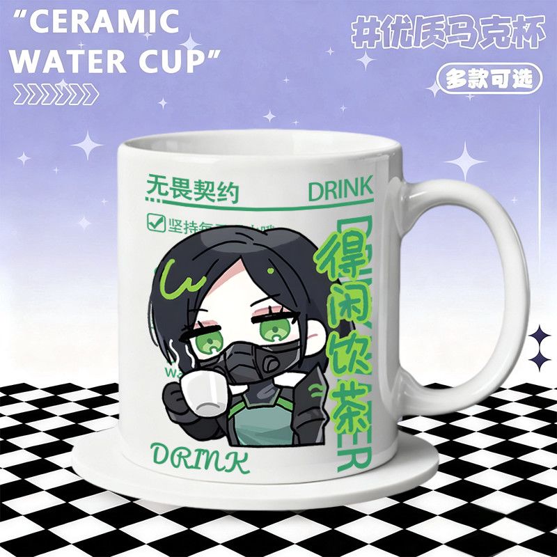 セラミックマグ ホームアクセサリー アニメ VALORANT - Coffee Tea Cup のレビューと価格
