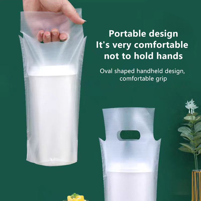 100 個シングル/ダブルカップミルクティー包装袋つや消し透 - Coffee Tea Cup のレビューと価格