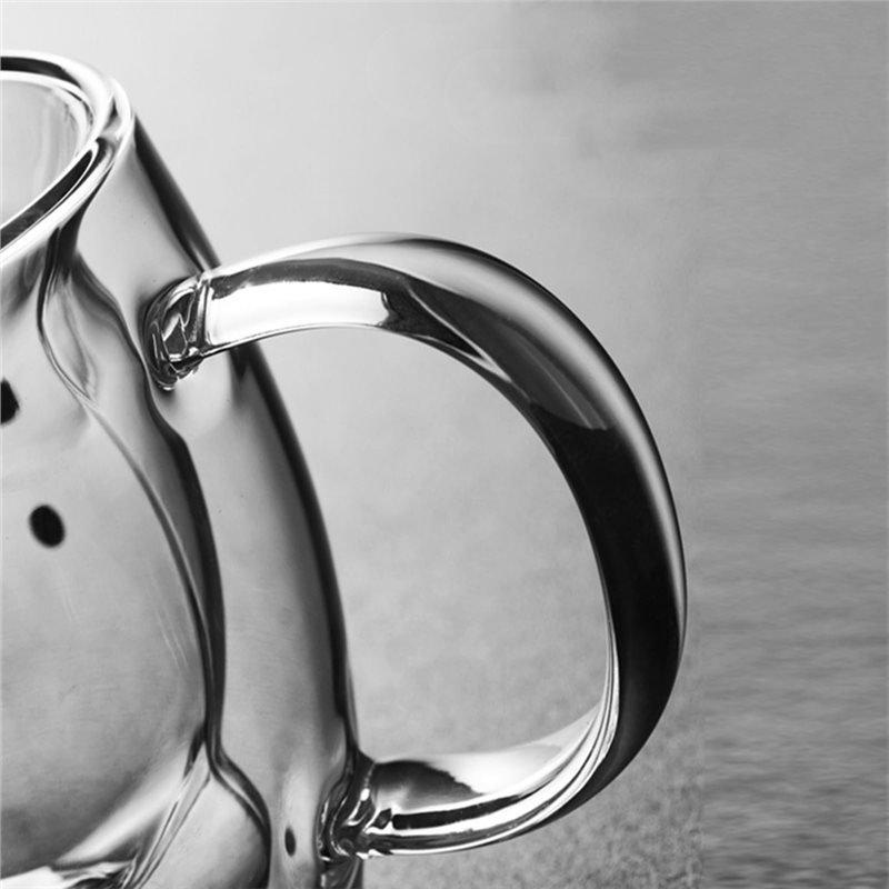 A76I-キュートベアデザイン 2個パック 二重壁断熱ガラス - Double Wall Mug のレビューと価格