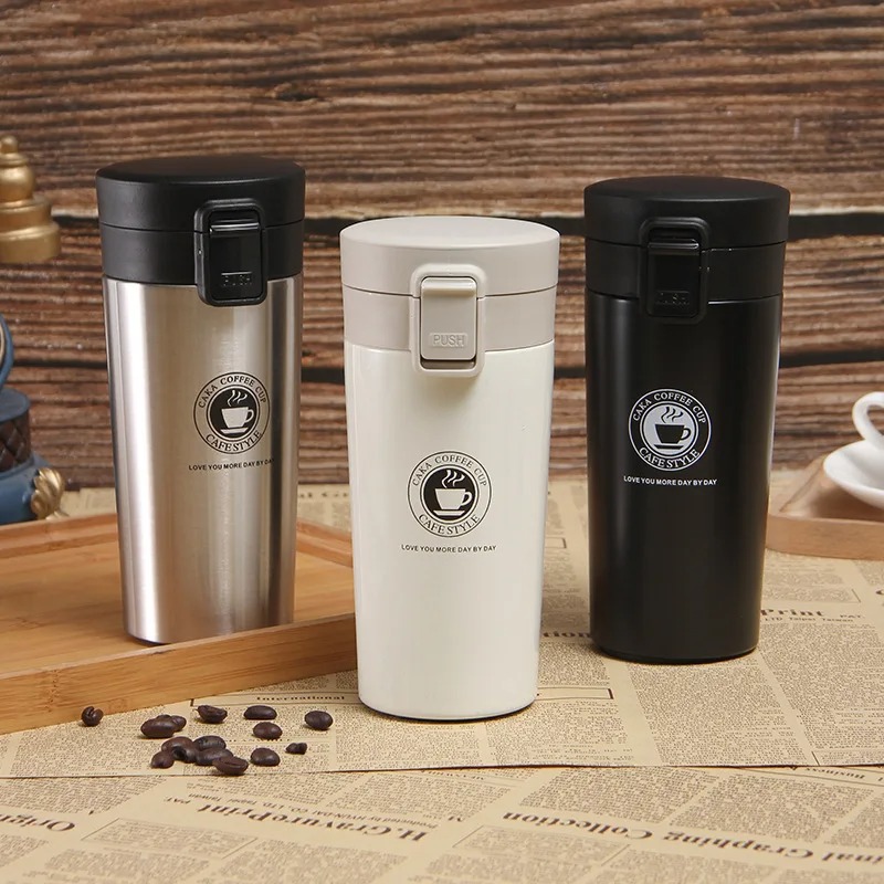 380 ミリリットルサーマルマグ二重壁 304 ステンレス鋼 - Coffee Tea Exchange のレビューと価格