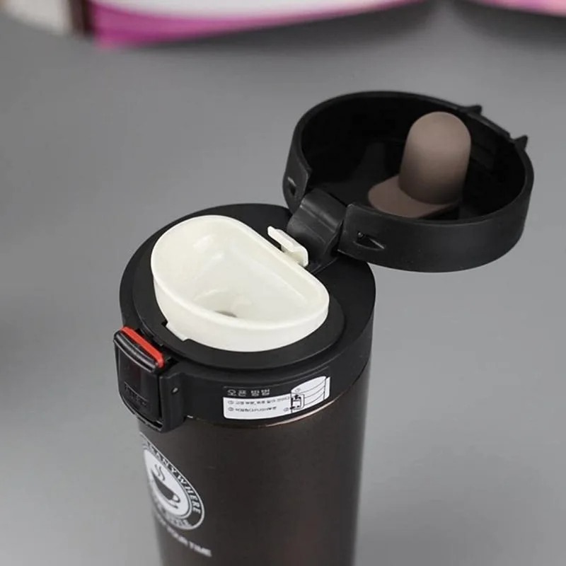 380 ミリリットルサーマルマグ二重壁 304 ステンレス鋼 - Coffee Tea Exchange のレビューと価格