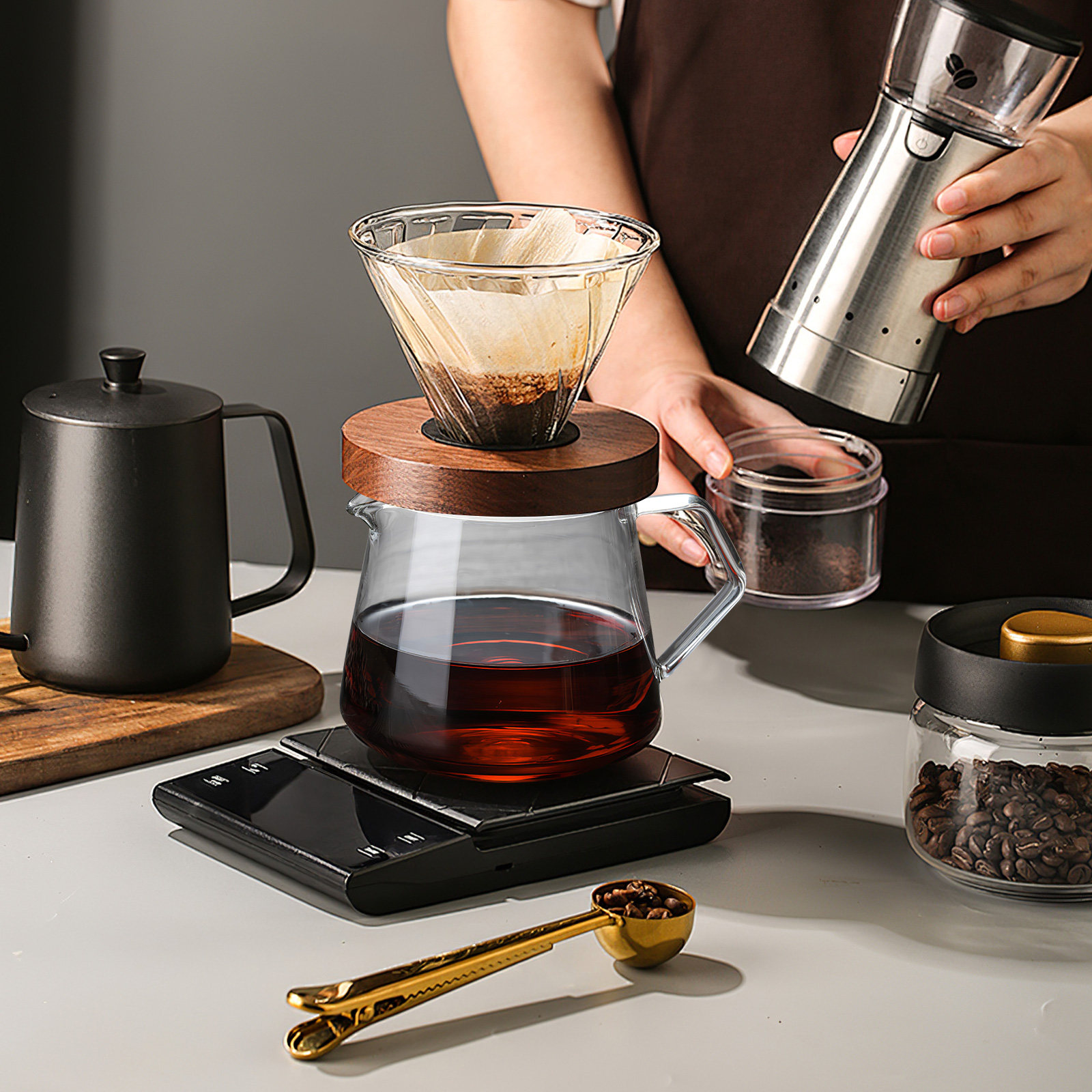 1個入り 650ml 高透明ガラスケトル 温冷飲料用 コーヒ - Coffee Tea Home のレビューと価格