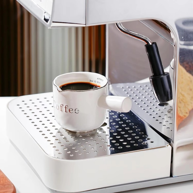ミニセラミックコーヒーカップハンドル付き V 字型注ぎ口ミル - Coffee Tea Cup のレビューと価格