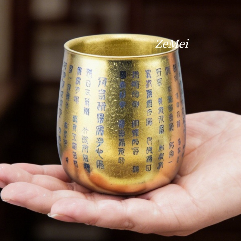 1個入り純チタン二重壁コーヒーマグ、レーザー彫刻入りテキスト - Double Wall Mug のレビューと価格