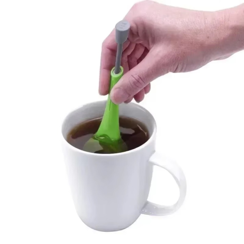 ヘルシーティーインフューザー キッチン内蔵プランジャー ティ - Coffee Tea Infuser のレビューと価格