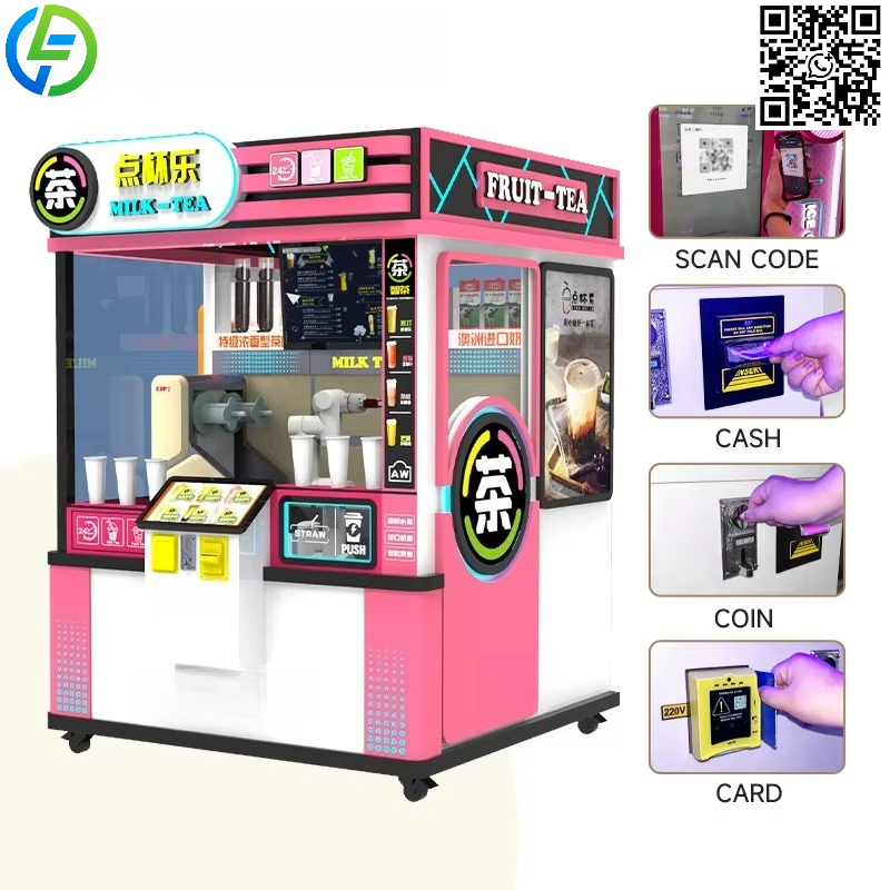 カスタマイズ可能な温冷飲料カップアーム式自動販売機、コーヒー - Coffee Tea Cup のレビューと価格
