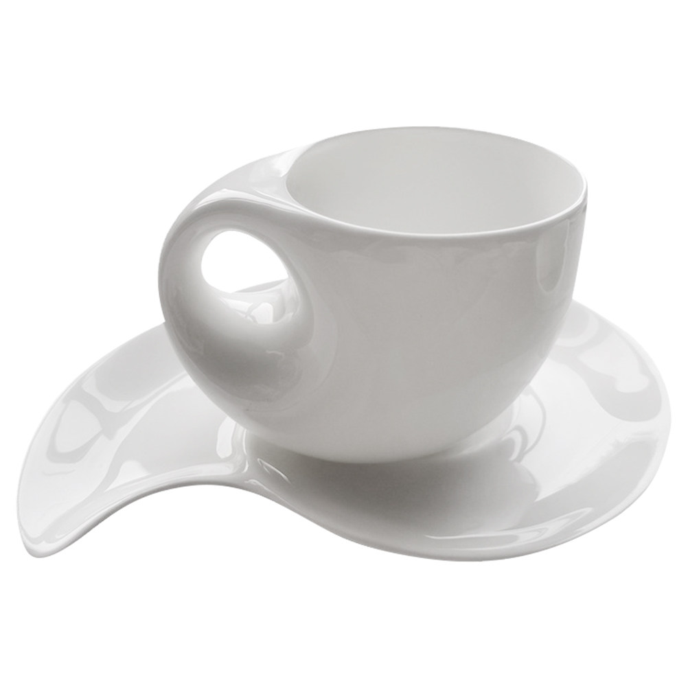1セットセラミックコーヒーカップ＆ソーサーキット、エレガント - Coffee Tea Home のレビューと価格