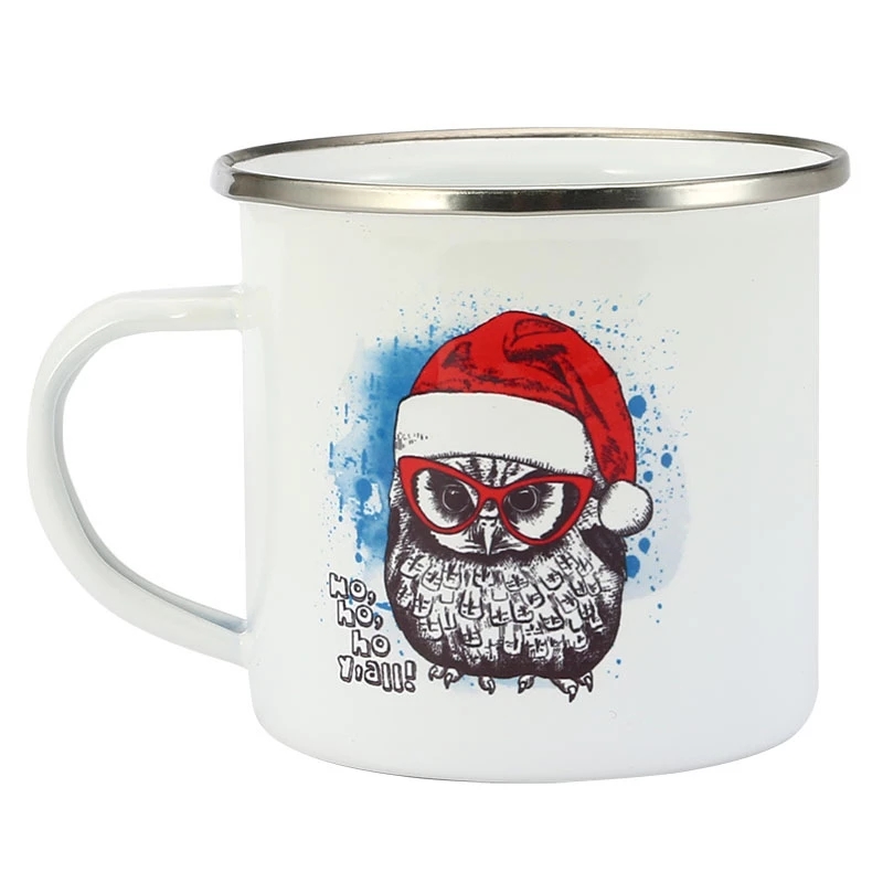 350ML エナメルコーヒーマグ DIYロゴ写真入りテキスト - Coffee Tea Exchange のレビューと価格