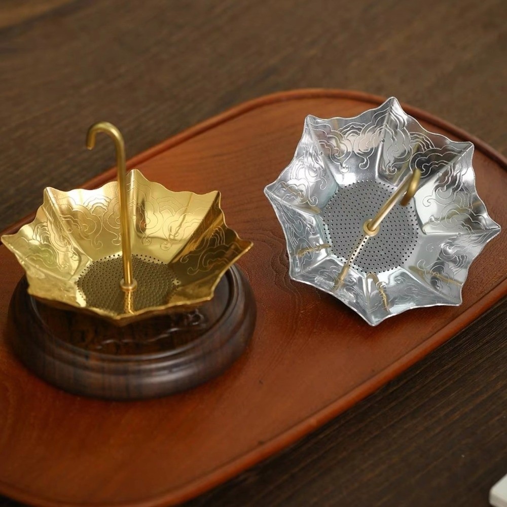 ステンレス製傘型茶こし 伝統的な中国風茶こし 細かいメッシュ - Coffee Tea Infuser のレビューと価格