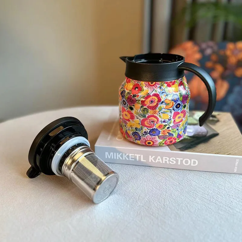 316ステンレス製サーマルカラフェ 800ml コーヒーポッ - Coffee Tea Infuser のレビューと価格