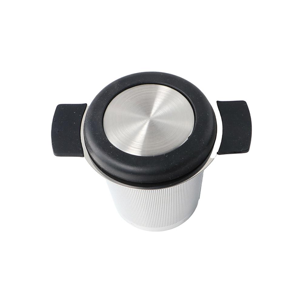 細かいメッシュ 1個 蓋付き ダブルハンドル ルーズティー用 - Coffee Tea Infuser のレビューと価格