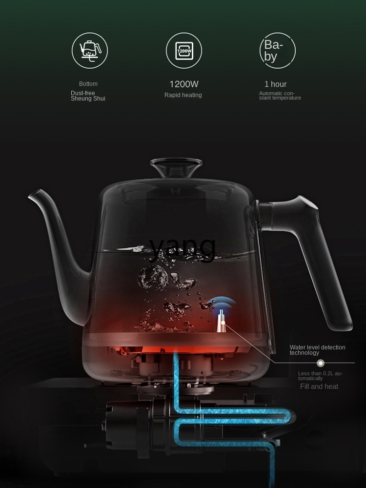 CX自動給水ケトルティーテーブル一体型ガラスウォッシャー - Tea & Coffee Quận 1 のレビューと価格