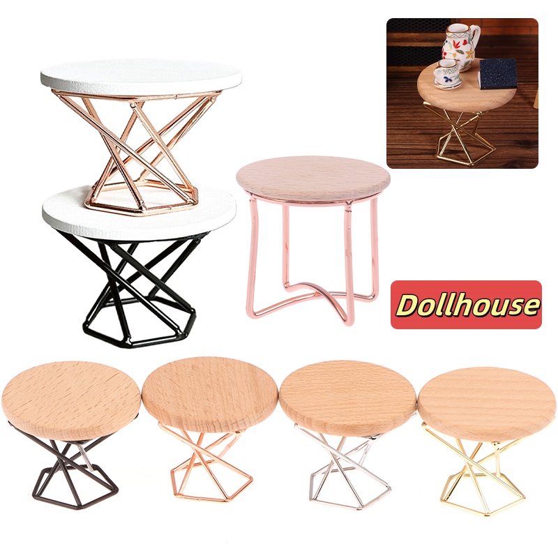 1/12 ドールハウスシミュレーションコーヒーテーブルラウン - Coffee Tea Home のレビューと価格