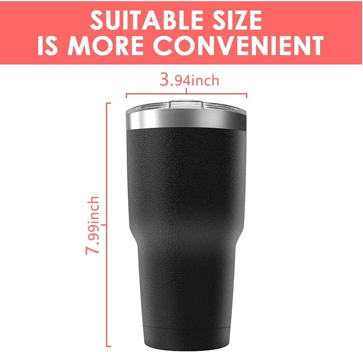30オンス ステンレス製トラベルマグ 蓋付き、16個入り 二 - Double Wall Mug のレビューと価格